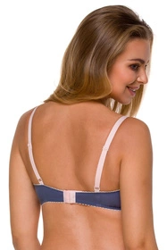 Lupo 3110 Biustonosz do karmienia, niebiesko-różowy