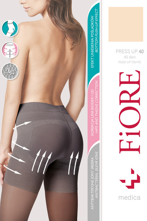Fiore Press Up 40 den M5202 Wyr�b po�czoszniczy rajstopy, light natural