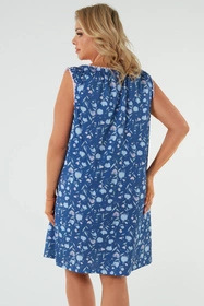 Italian Fashion Tulip sz.r. Nocna koszula, druk/niebieski