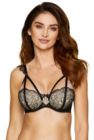 Gorteks Poema/B4 V1 Biustonosz usztywniany, czarny