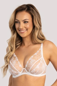 Unikat Rubi Biustonosz miękki, biały