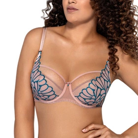 Ava 1927 Angel Biustonosz półusztywniany, turquoise