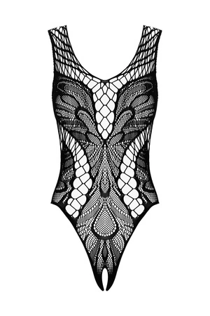 Obsessive B138 teddy Body sexy, czarny