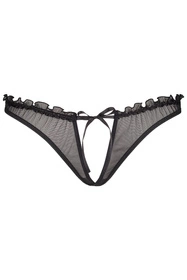 Axami V-6458 Charbon Majtki stringi, czarny