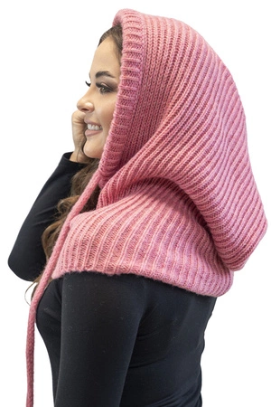 Vivisence 70102 Nakrycie głowy kaptur, różowy