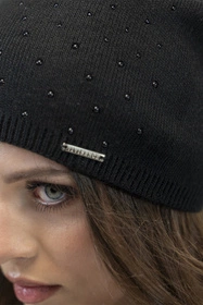 Vivisence 7013 Nakrycie głowy czapka, czarny