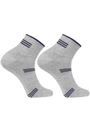 Moraj CSM200-071 Skarpety za kostk�, patt 3-grey