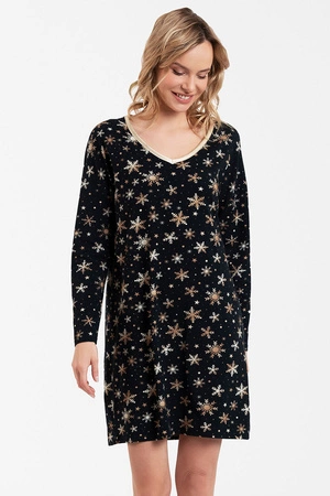 Italian Fashion Laponia dł.r. Nocna koszula, druk