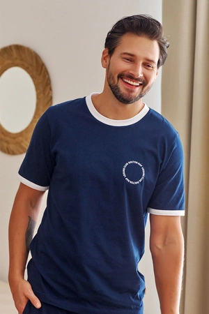 Doctor Nap PMB.7218 Nocna piżama, navy blue
