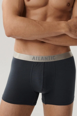 Atlantic 2BMH-012 2-pack Majtki bokserki, grafitowy