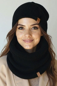 Vivisence 70115 Nakrycie głowy czapka, czarny