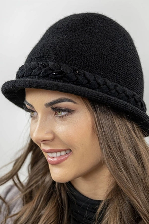 Vivisence 7043 Nakrycie głowy kapelusz, czarny