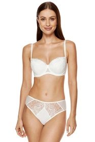 Gorteks Cherie/B4 Biustonosz usztywniany, kremowy