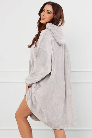 Italian Fashion Forio dł.r. Nocna szlafrok, szary