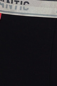 Atlantic MH-1179 Majtki bokserki, czarny