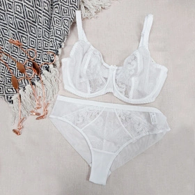 Gaia 1026 Ada Biustonosz miękki, biały