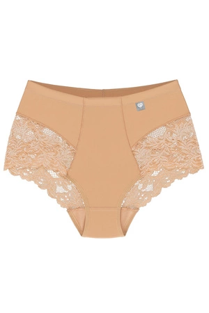 Wol-Bar Diamond 3506 Majtki wysokie figi, beżowy