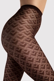 Fiore Bisette 30 DEN G6114 Wyrób pończoszniczy rajstopy, black