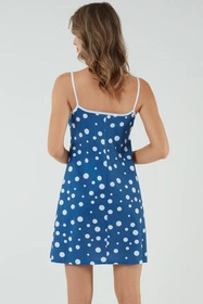 Italian Fashion Ojos ws.r. Nocna koszulka, druk/niebieski