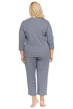 Doctor Nap PM.7543 Nocna piżama, dark grey