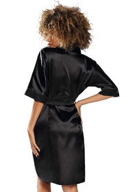 Dkaren 100 Nocna peniuar, czarny