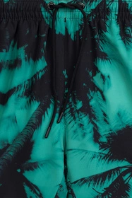 Atlantic KMB-227 Kostium kąpielowy bermudy, zielono-czarny