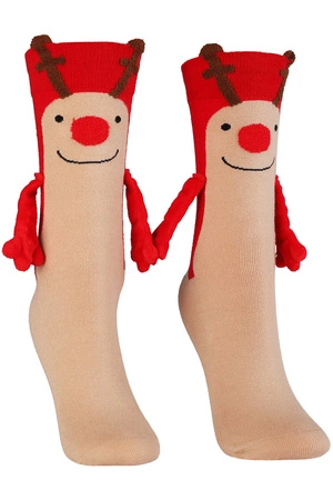 Moraj CSLS250-016 Skarpety za kostkę, reindeer