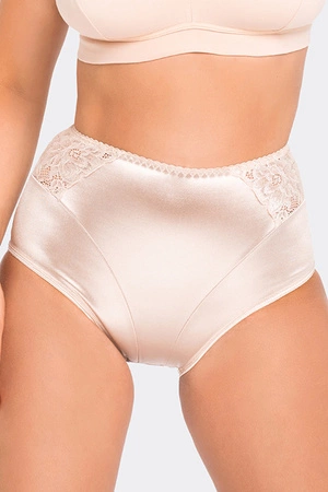 Babell BBL 103 Majtki wysokie figi, beżowy