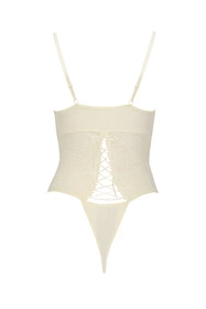 Avanua Bianca body Body sexy, ecru