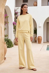 Vivisence 9208kmpl Komplet bluza+spodnie, bananowy