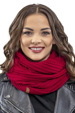 Vivisence 7017S Szalik lub apaszka komin, czerwony