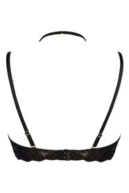 Axami V-10061 Biustonosz usztywniany, karmelowo-czarny