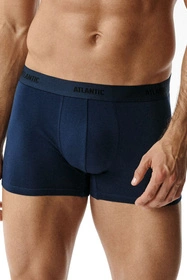 Atlantic 6SMH-004 6-pack Majtki bokserki, indygo/szary/granat/khaki/niebieski ciemny/denim