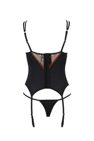 Casmir Mirella corset Gorset sexy, black