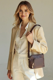 Vivisence T0002 Torebka na ramię, brązowy