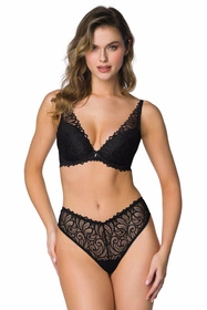 Mat 3931/11 Nerine Biustonosz push-up, czarny