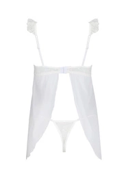 Avanua Milagros chemise Nocna komplet koszulka + stringi, white