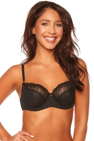 Bella Misteria 18-106 Subtelna Pokusa Biustonosz miękki, czarny