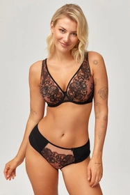 Azal Skarlet Majtki brazyliany, czarny