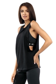 Reviver F5524 Koszulka bez rękawów, czarny