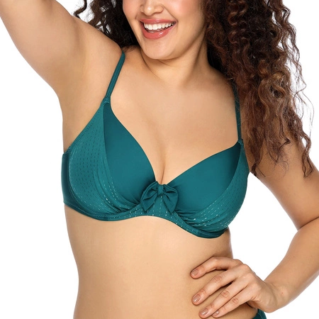 Ava SK-140 MAXI Kostium kąpielowy biustonosz miękki, emerald