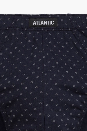 Atlantic 3MP-179 3-pak Majtki slipy, szmaragdowy/czarny/szary