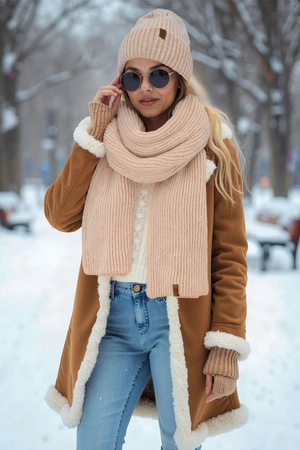 Vivisence 70113 Nakrycie głowy czapka, beżowy