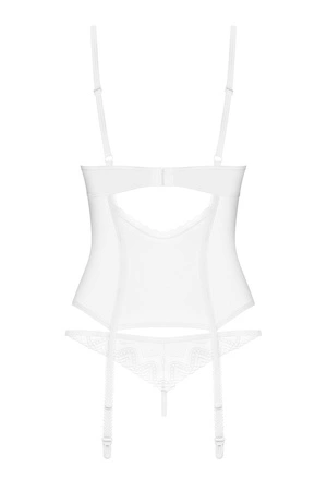 Obsessive Alissium corset & thong Gorset sexy, white