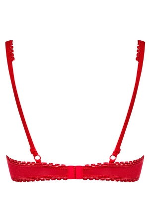 Obsessive Lovica Biustonosz półbiustonosz, czerwony