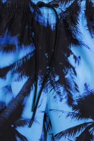 Atlantic KMB-227 Kostium kąpielowy bermudy, niebiesko-czarny