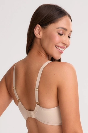 Bella Misteria 56-122 Czysta Linia Biustonosz usztywniany, beżowy