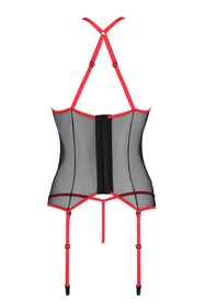 Passion Satara corset Gorset sexy, red