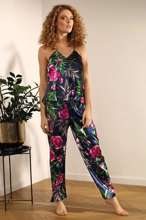 Dkaren DK-KI-001 Nocna piżama, granat