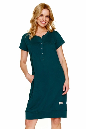Doctor Nap TCB.4348 Nocna koszula, emerald